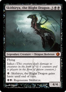 Skithiryx, the Blight Dragon - Scars of Mirrodin