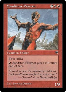 Sandstone Warrior - Tempest