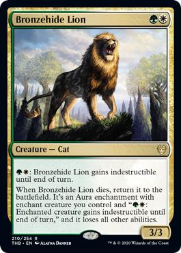 Bronzehide Lion - Theros: Beyond Death