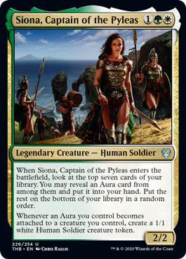 Siona, Captain of the Pyleas - Theros: Beyond Death