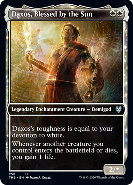 Daxos, Blessed by the Sun - Theros: Beyond Death