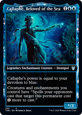 Callaphe, Beloved of the Sea - Theros: Beyond Death