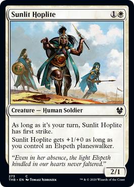 Sunlit Hoplite - Theros: Beyond Death