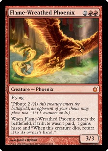 Flame-Wreathed Phoenix - Born of the Gods