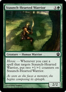 Staunch-Hearted Warrior - Theros