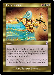Fiery Justice - Time Spiral Timeshifted