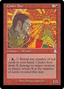 Cinder Seer - Urza's Destiny