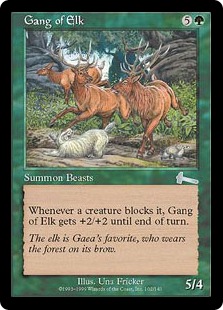 Gang of Elk - Urza's Legacy