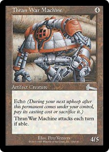 Thran War Machine - Urza's Legacy
