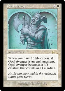Opal Avenger - Urza's Legacy