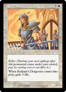 Radiant's Dragoons - Urza's Legacy