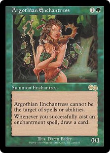 Argothian Enchantress - Urza's Saga