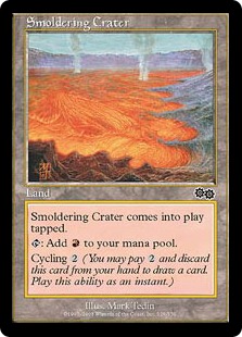Smoldering Crater - Urza's Saga