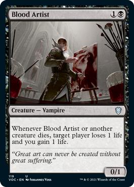 Blood Artist - Innistrad: Crimson Vow Commander