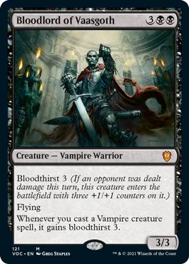 Bloodlord of Vaasgoth - Innistrad: Crimson Vow Commander