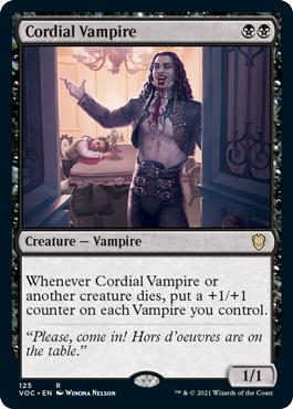 Cordial Vampire - Innistrad: Crimson Vow Commander