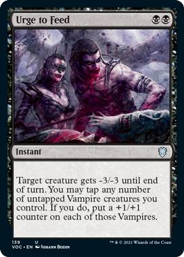 Urge to Feed - Innistrad: Crimson Vow Commander