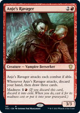 Anje's Ravager - Innistrad: Crimson Vow Commander