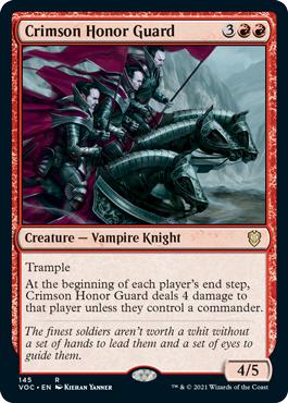 Crimson Honor Guard - Innistrad: Crimson Vow Commander
