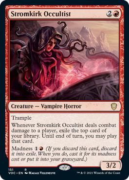 Stromkirk Occultist - Innistrad: Crimson Vow Commander