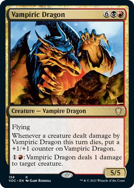 Vampiric Dragon - Innistrad: Crimson Vow Commander