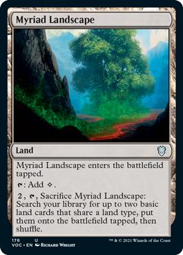 Myriad Landscape - Innistrad: Crimson Vow Commander