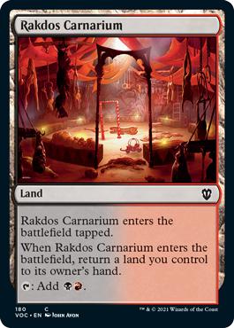 Rakdos Carnarium - Innistrad: Crimson Vow Commander