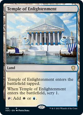 Temple of Enlightenment - Innistrad: Crimson Vow Commander