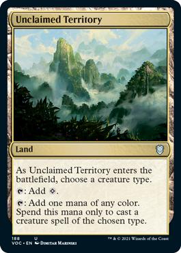 Unclaimed Territory - Innistrad: Crimson Vow Commander