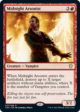 Midnight Arsonist - Innistrad: Crimson Vow Commander