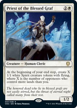 Priest of the Blessed Graf - Innistrad: Crimson Vow Commander