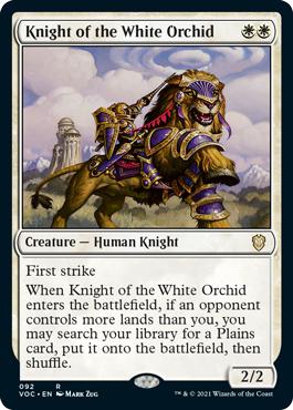 Knight of the White Orchid - Innistrad: Crimson Vow Commander