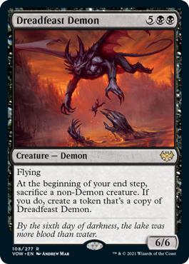 Dreadfeast Demon - Innistrad: Crimson Vow