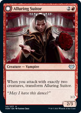 Alluring Suitor -> Deadly Dancer - Innistrad: Crimson Vow