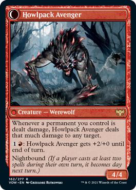 Howlpack Avenger - Innistrad: Crimson Vow