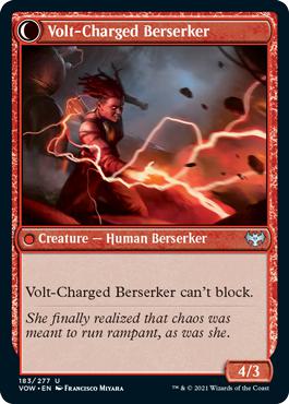 Volt-Charged Berserker - Innistrad: Crimson Vow