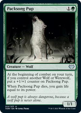 Packsong Pup - Innistrad: Crimson Vow