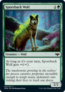 Sporeback Wolf - Innistrad: Crimson Vow