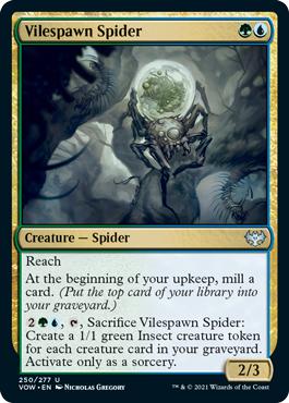 Vilespawn Spider - Innistrad: Crimson Vow
