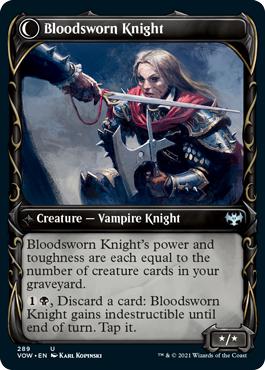Bloodsworn Knight - Innistrad: Crimson Vow