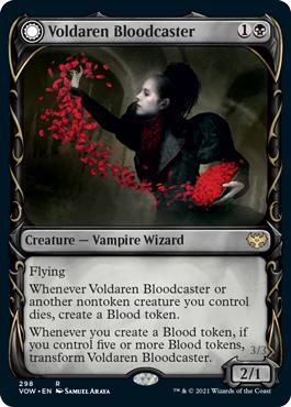 Voldaren Bloodcaster -> Bloodbat Summoner - Innistrad: Crimson Vow