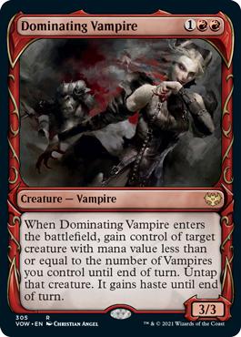 Dominating Vampire - Innistrad: Crimson Vow
