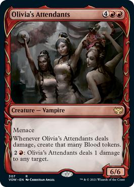 Olivia's Attendants - Innistrad: Crimson Vow