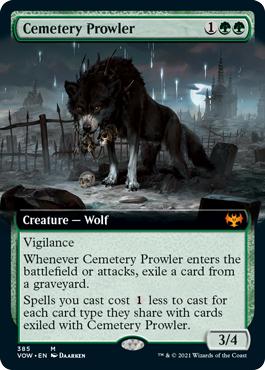 Cemetery Prowler - Innistrad: Crimson Vow