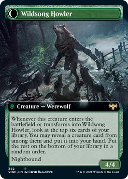 Wildsong Howler - Innistrad: Crimson Vow