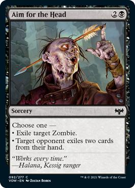 Aim for the Head - Innistrad: Crimson Vow