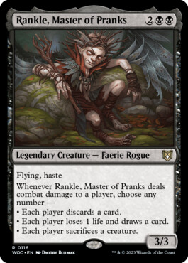 Rankle, Master of Pranks - Wilds of Eldraine Commander