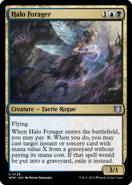 Halo Forager - Wilds of Eldraine Commander