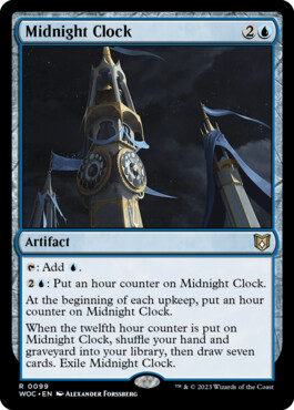 Midnight Clock - Wilds of Eldraine Commander