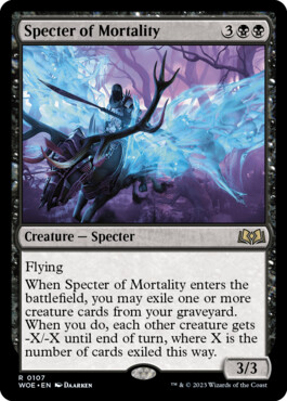 Specter of Mortality - Wilds of Eldraine